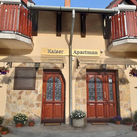 Kaiser Apartman Hévíz Esterno foto