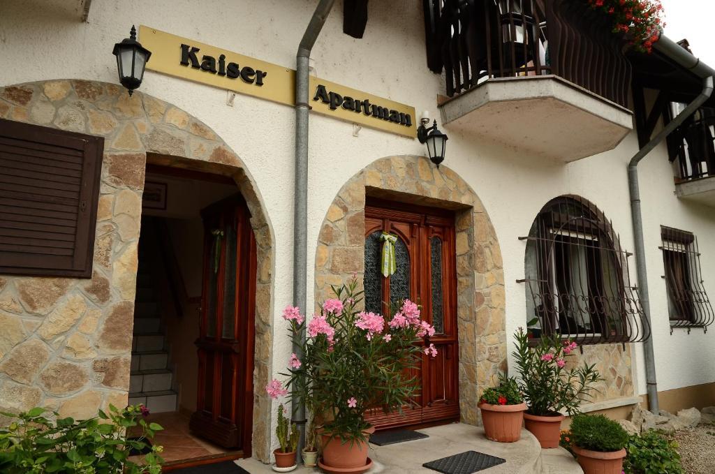 Kaiser Apartman Hévíz Esterno foto